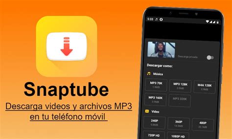 Snaptube apk descargar - Descargar Snaptube Última Versión 7.14.0.... APK para Android desde APKPure. Snaptube es una aplicación que permite descargar vídeos y música.